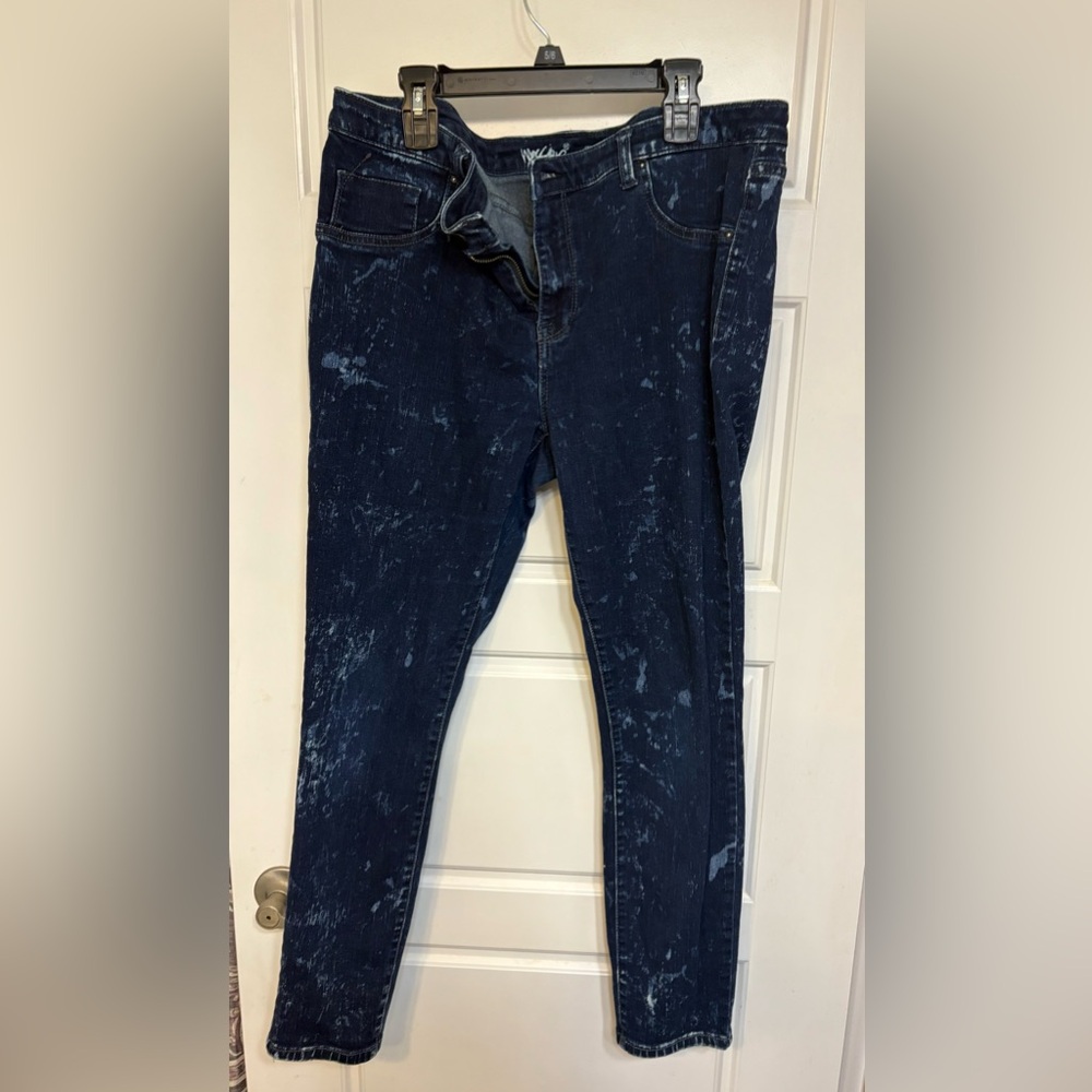 Mossimo Supply Co. Dark Blue Denim Jeggings